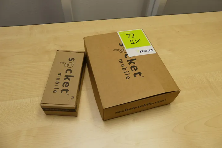 2x Socket Mobile Barcode-Scanner